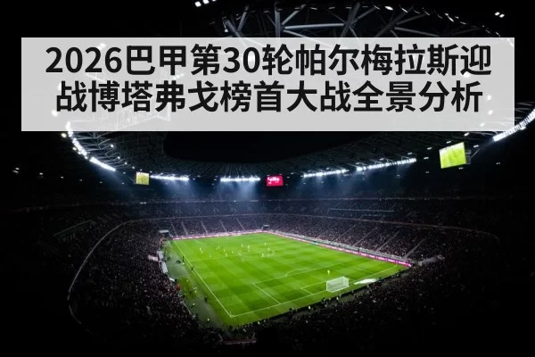 2026巴甲第30轮帕尔梅拉斯迎战博塔弗戈榜首大战全景分析
